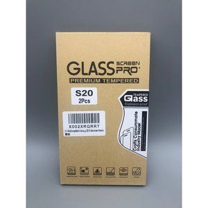 Glass screen protector premium HD tempered glass compatible for Galaxy S20